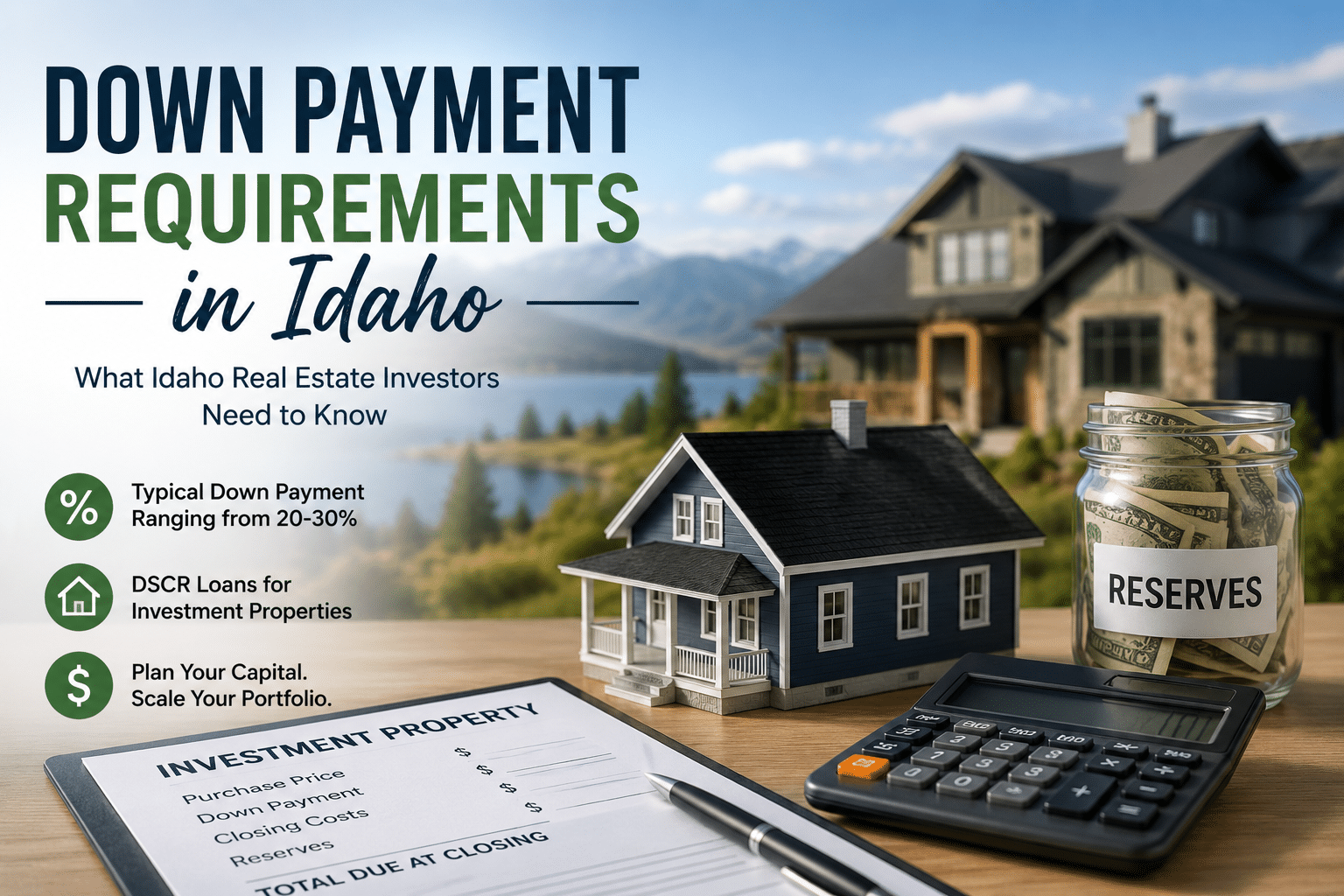 DSCR Reserve Requirements in Idaho: What Investors Need to Know